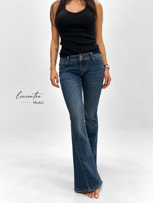 Jeans vita bassa
