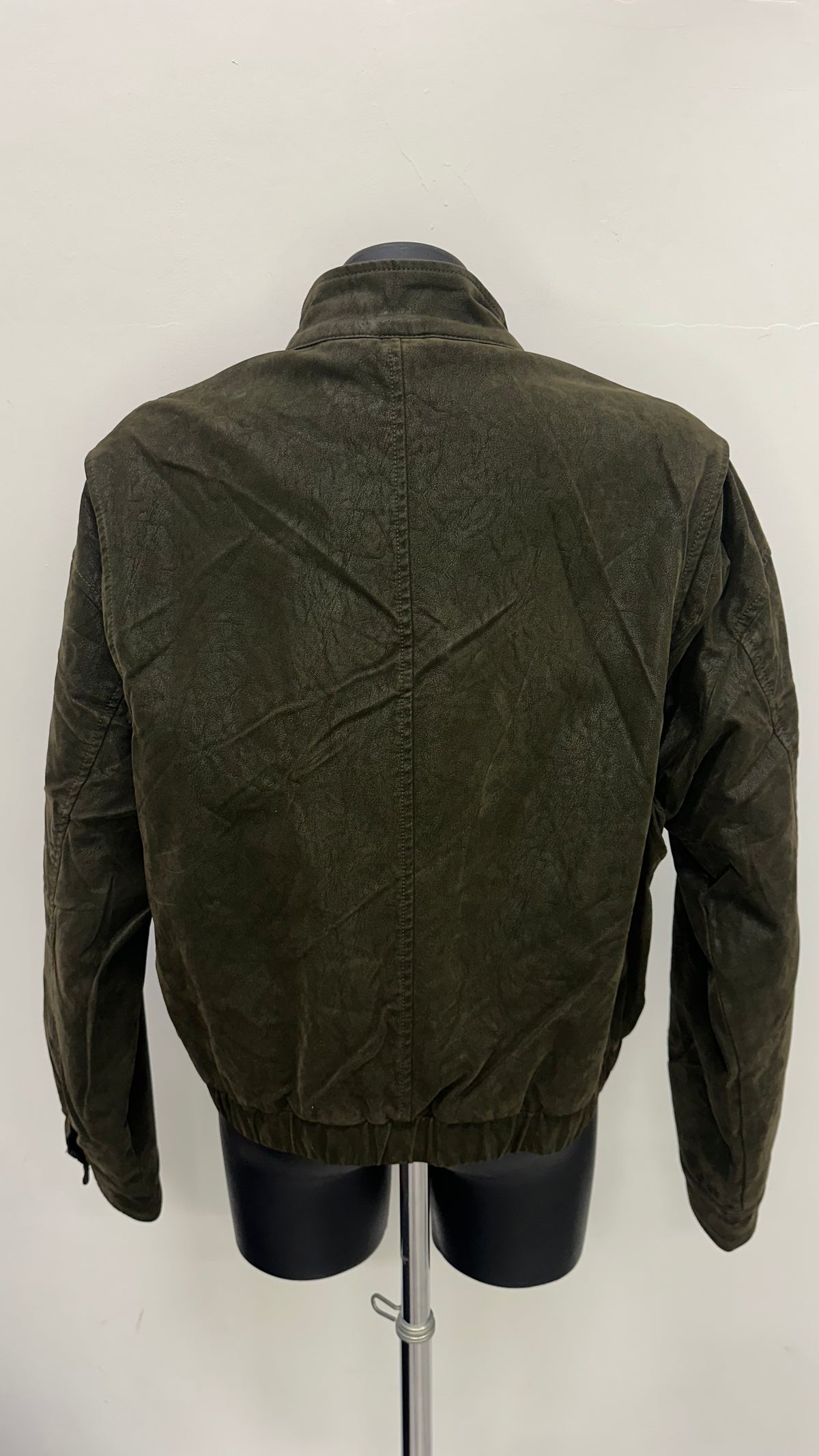Bomber scamosciato imbottito